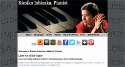Desktop Screenshot of kimiko-piano.com